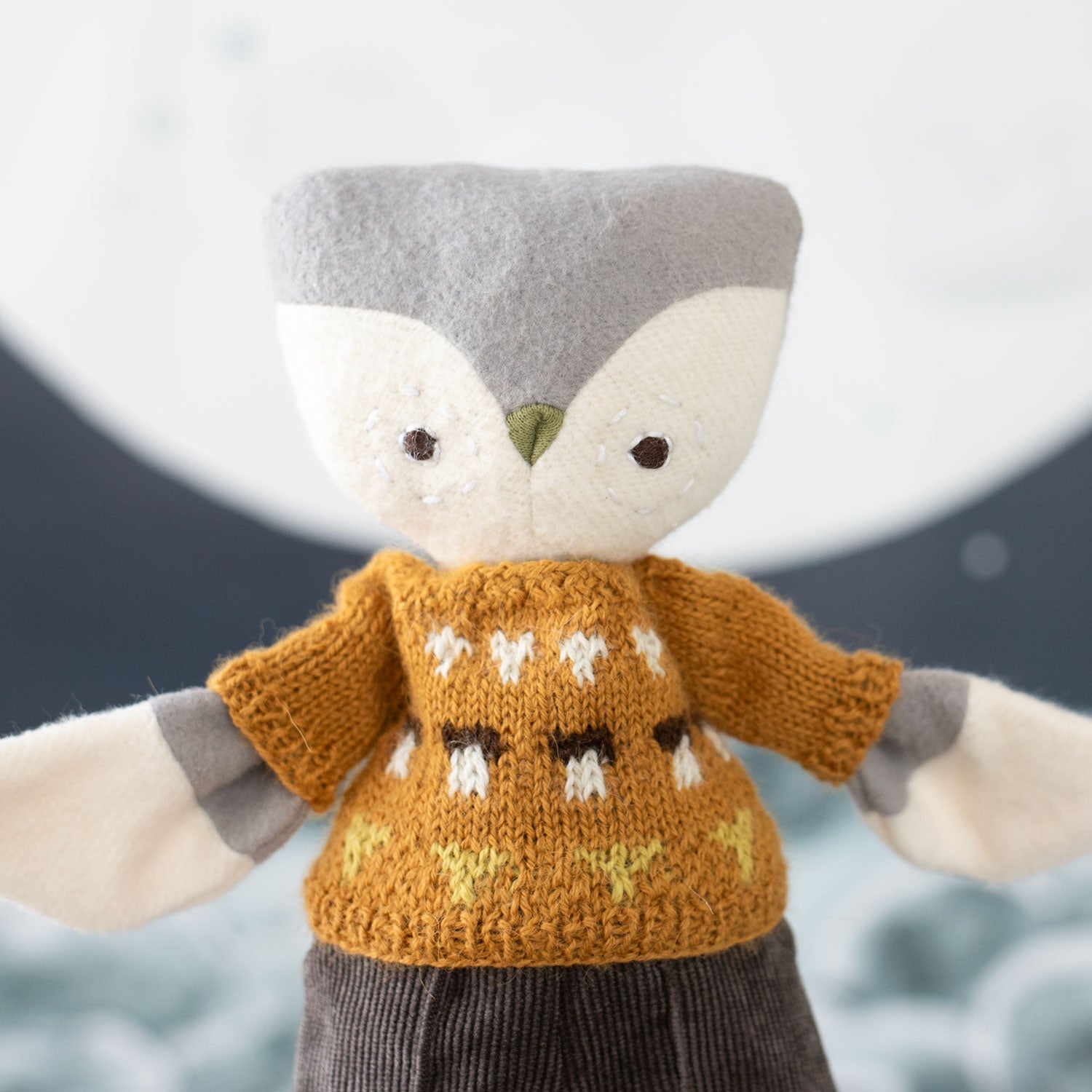Tasty Mushrooms Sweater for Dolls