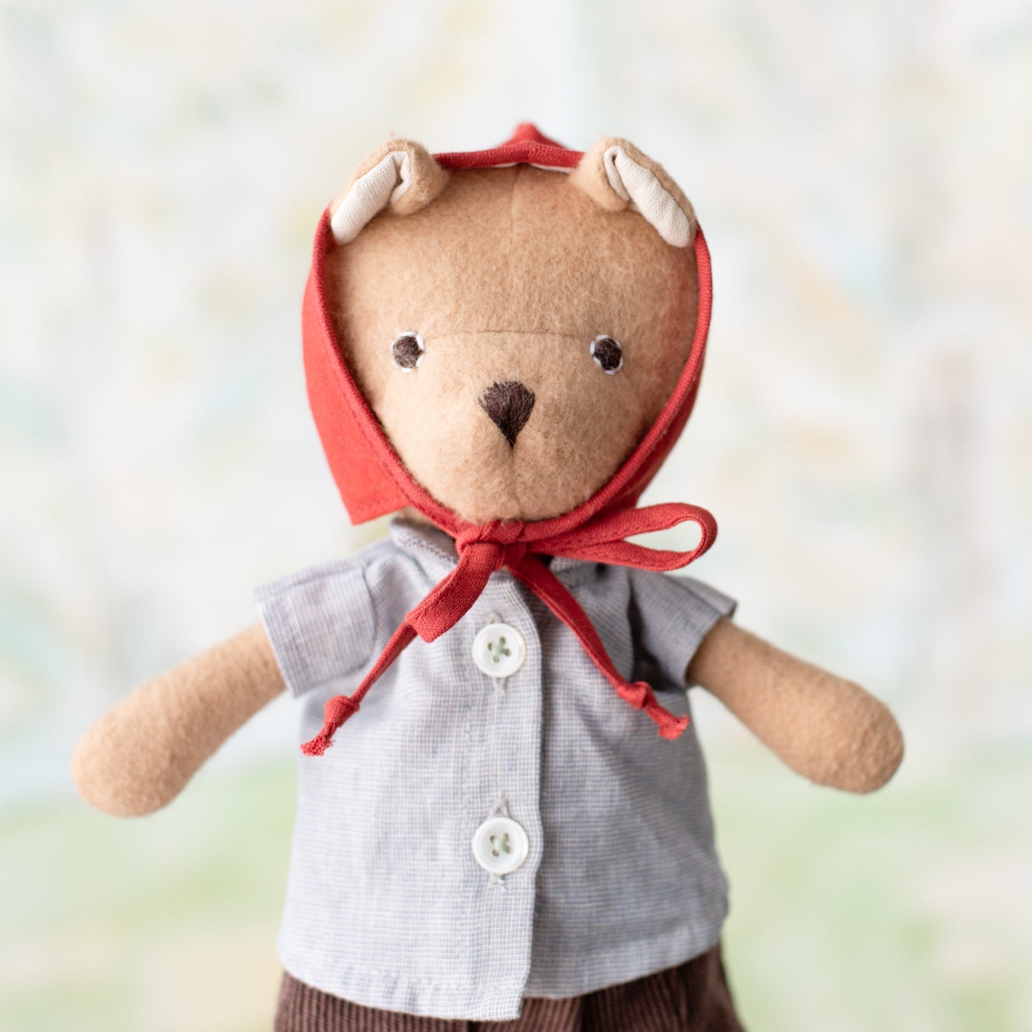 Blue Oxford Play Shirt for Dolls