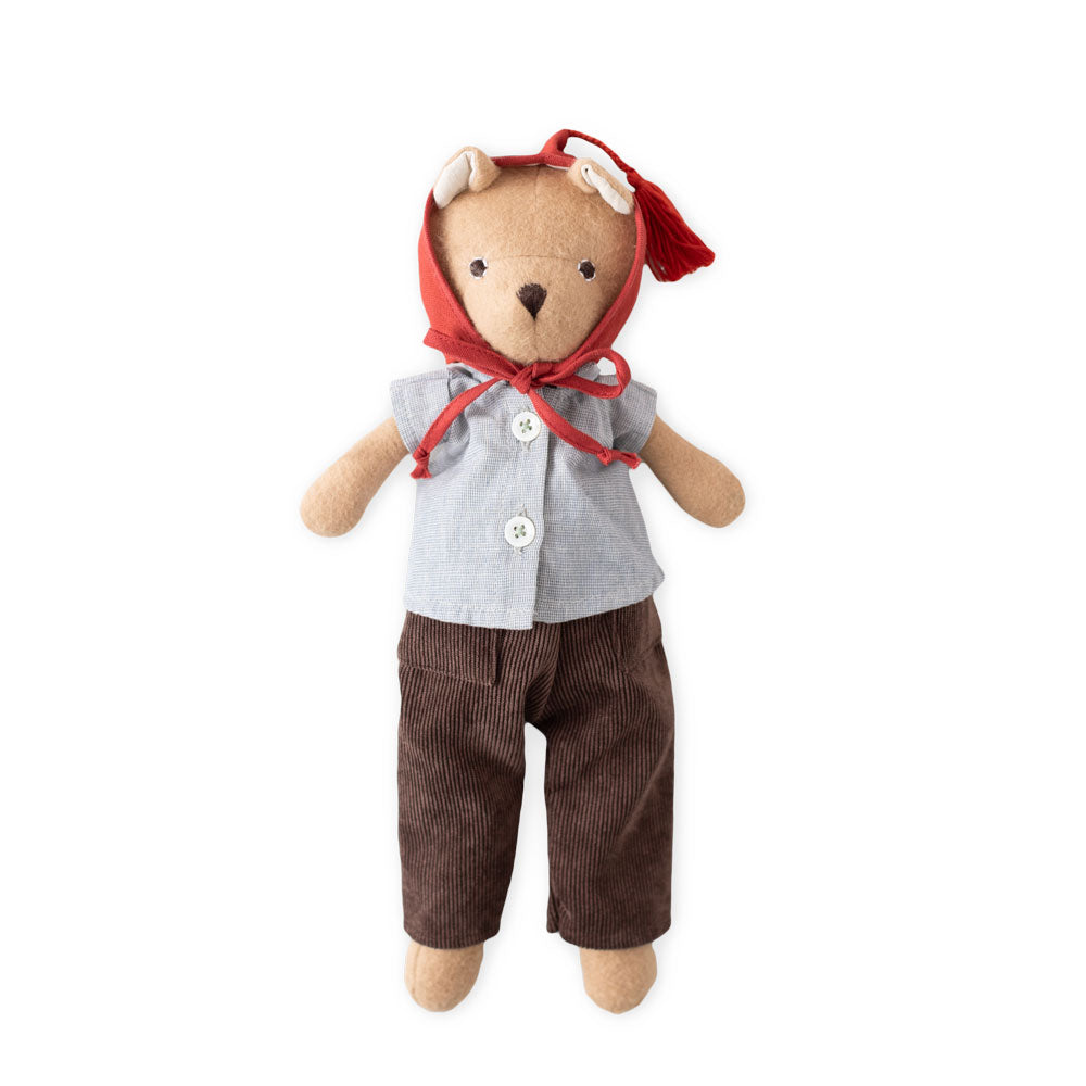 Blue Oxford Play Shirt for Dolls