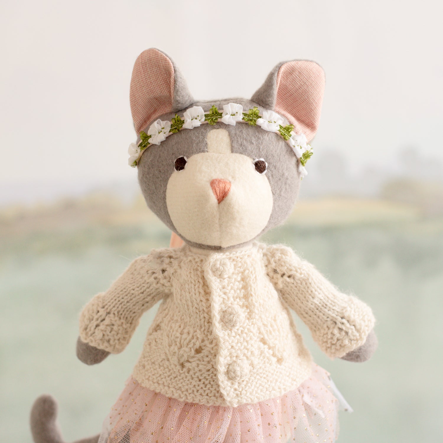Ivory Sweater for Dolls