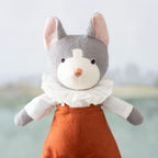Spiced Cider Suspender Pants for Dolls