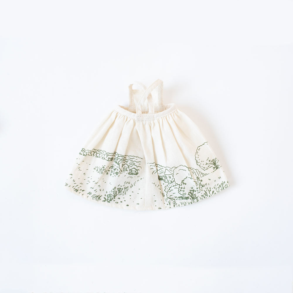Village Stroll Apron Dress