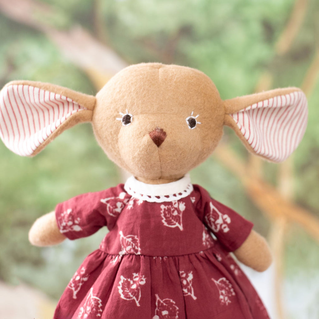 Juneberry Jam Dress for Dolls
