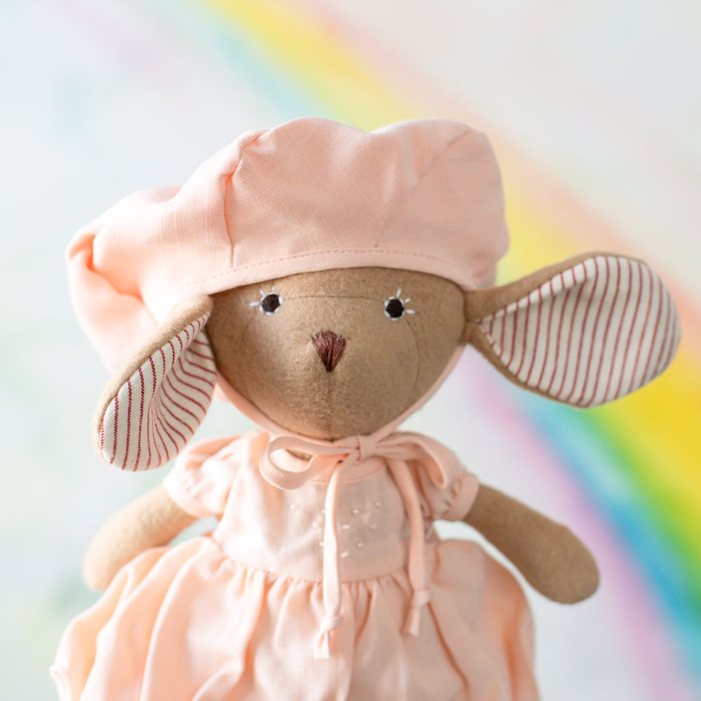 Raspberry Meringue Fairy Costume for Dolls