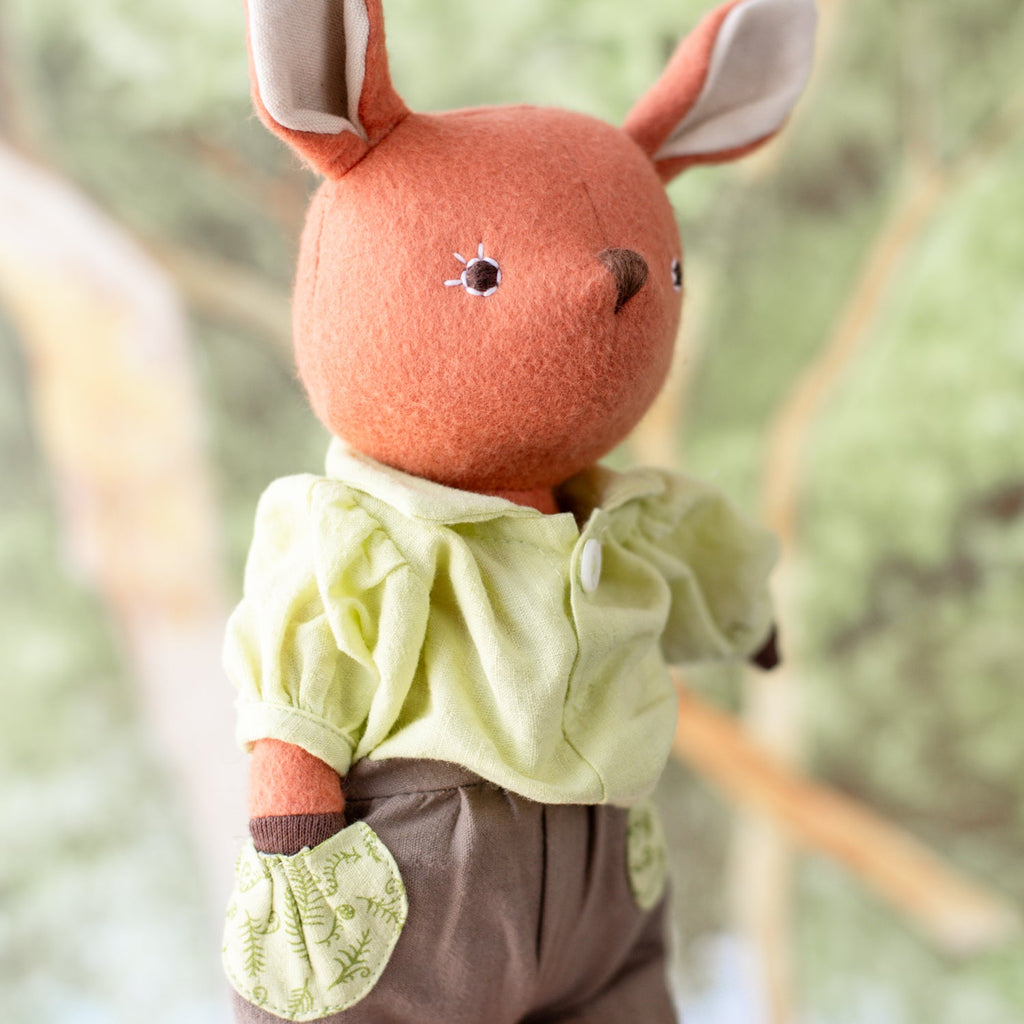 Fern Pocket Shorts for Dolls