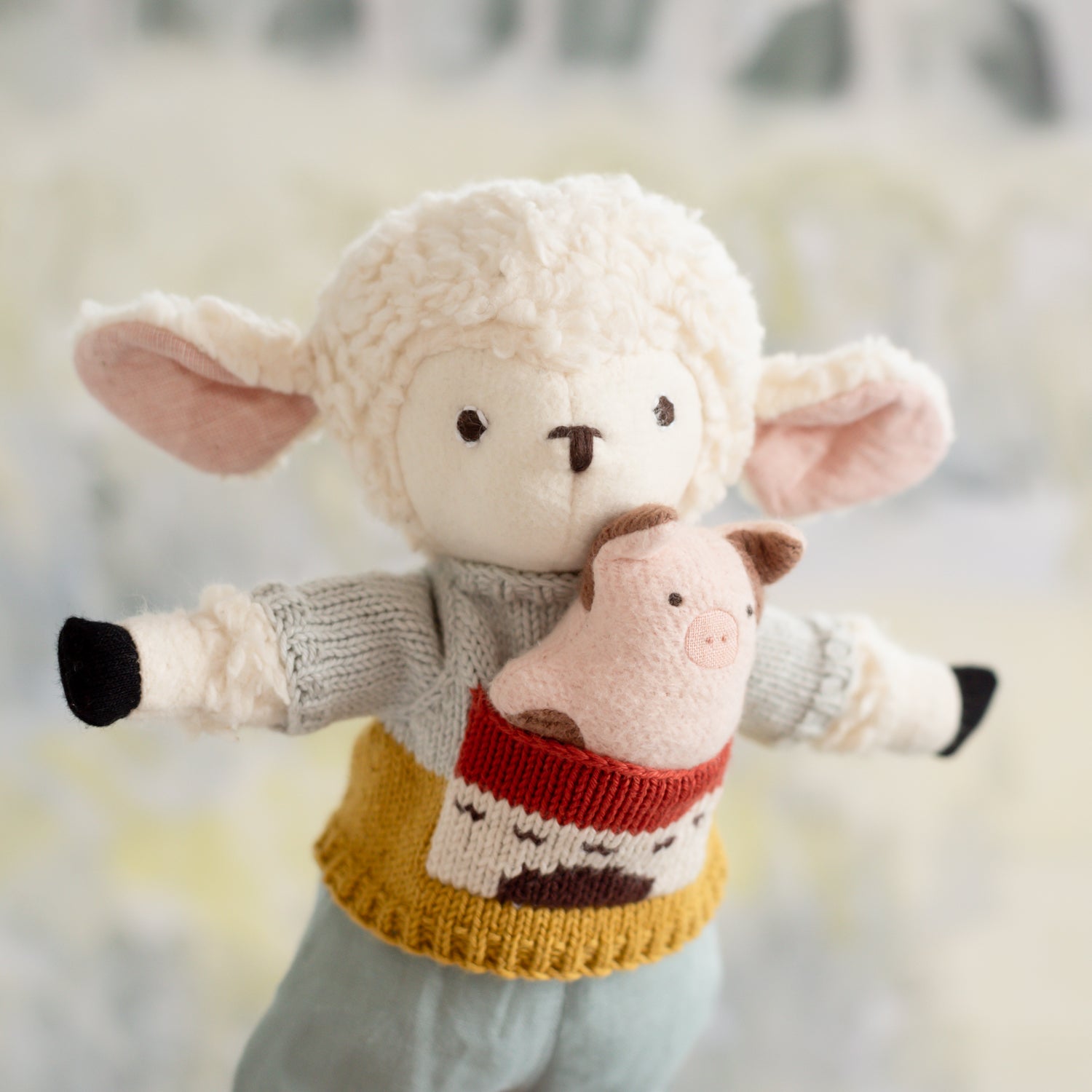 Lodge Pocket Sweater for Dolls