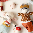 Chestnut Checkered Shirt for Dolls