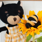 Honey Gingham Dress for Dolls