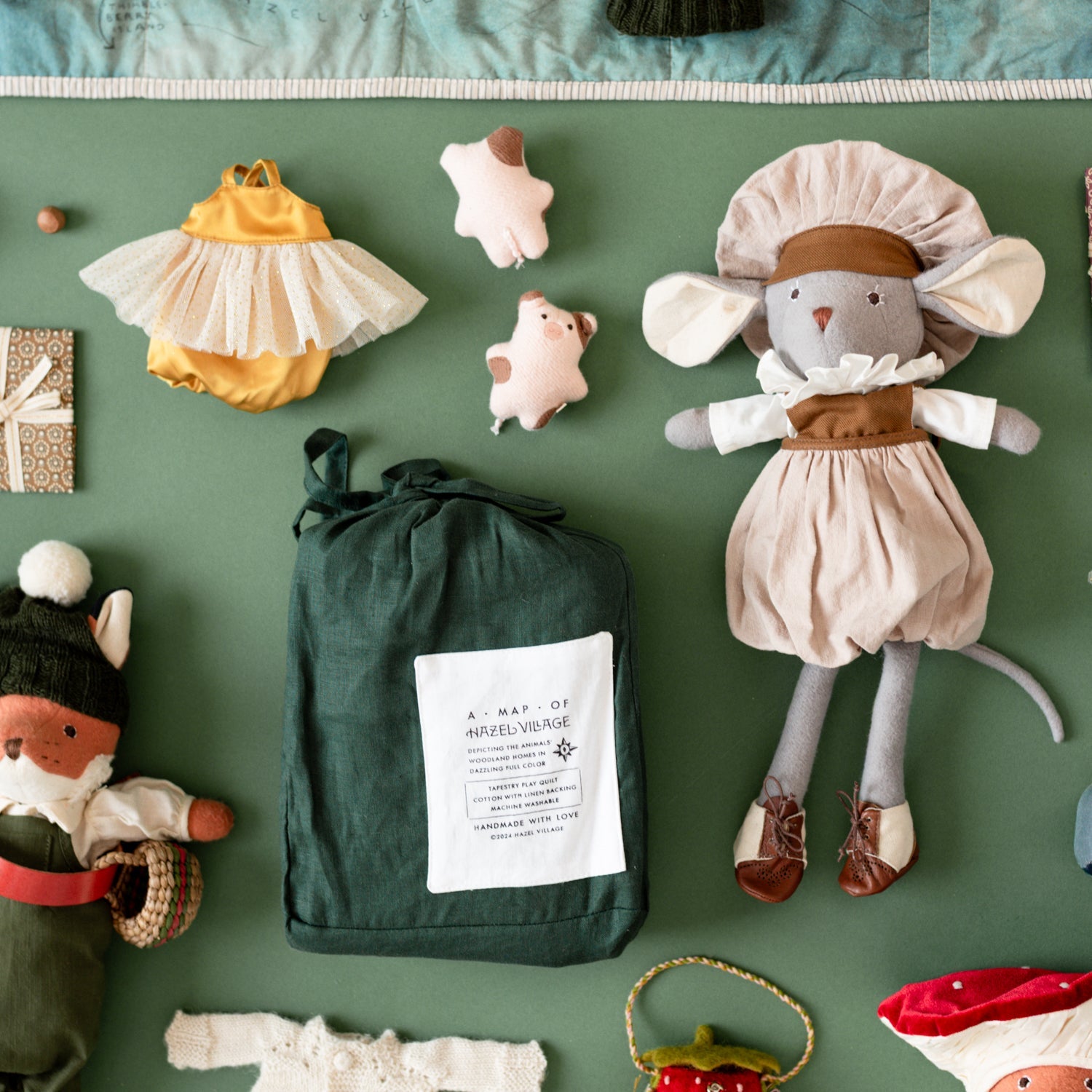 Mushroom Chef Set for Dolls