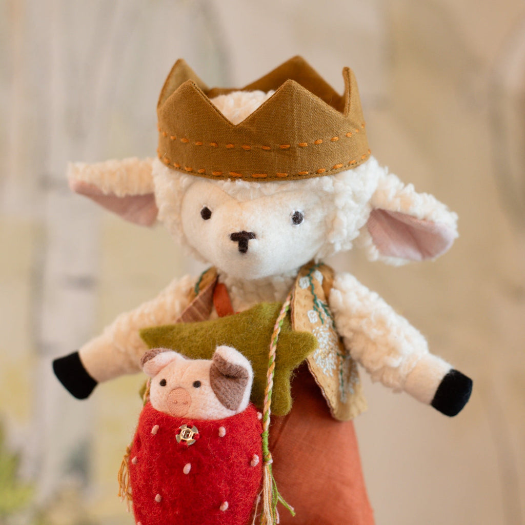 Golden Hazelnut Vest for Dolls