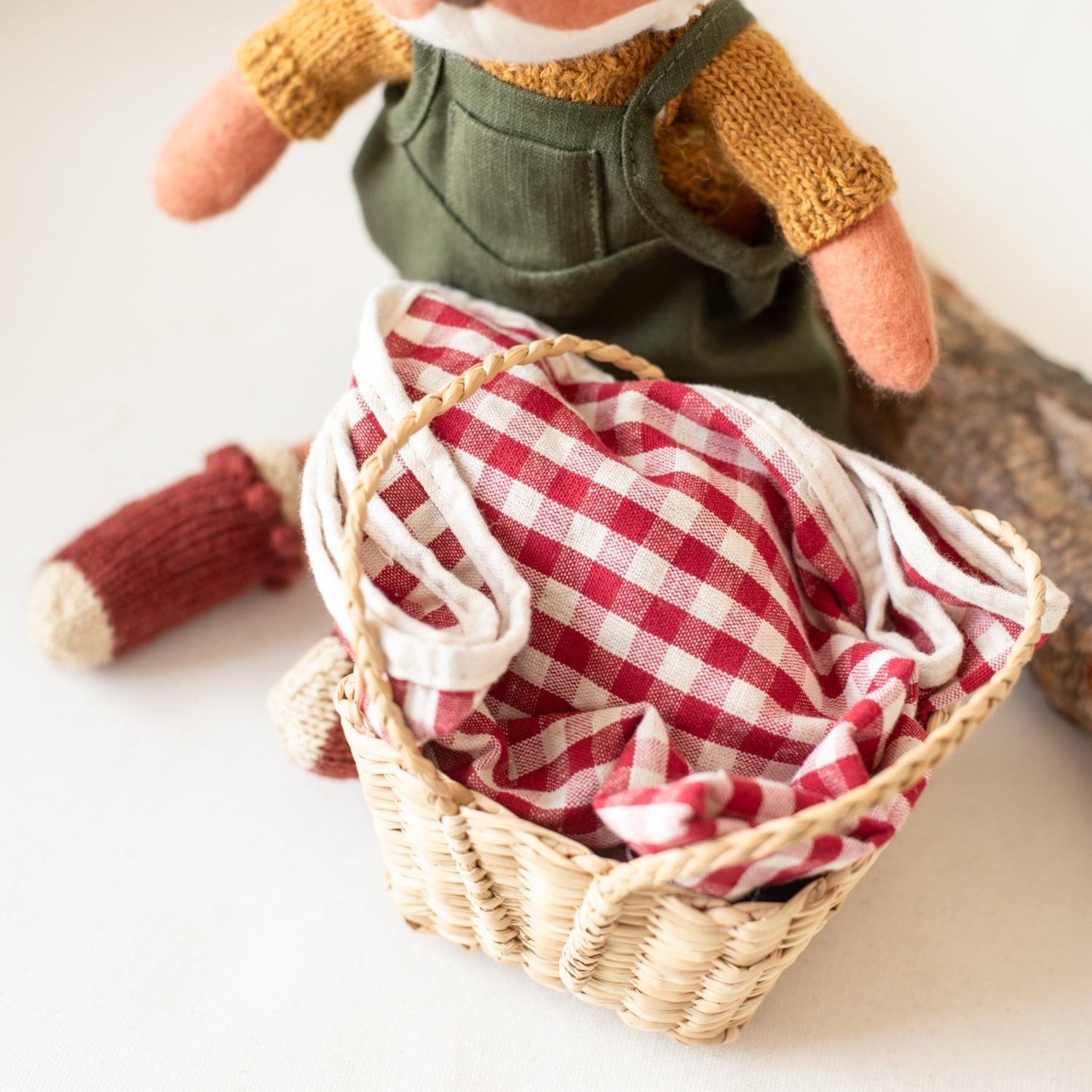Picnic Basket Set for Dolls